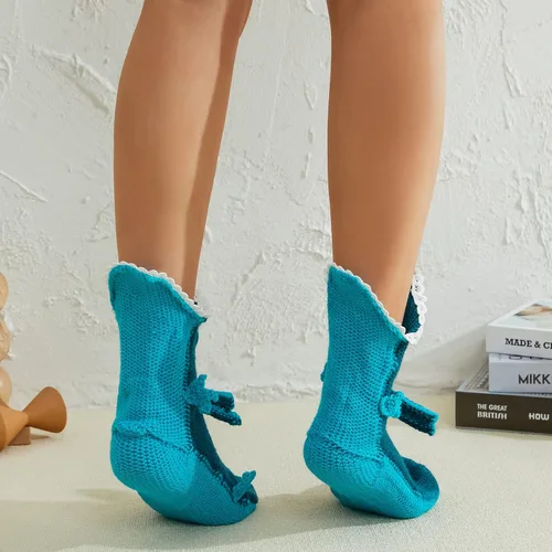 Miniatura 5 de Calcetines divertidos de animales para niños y adultos, calcetines de punto de tiburón de dibujos animados, calcetines de piso de animales
