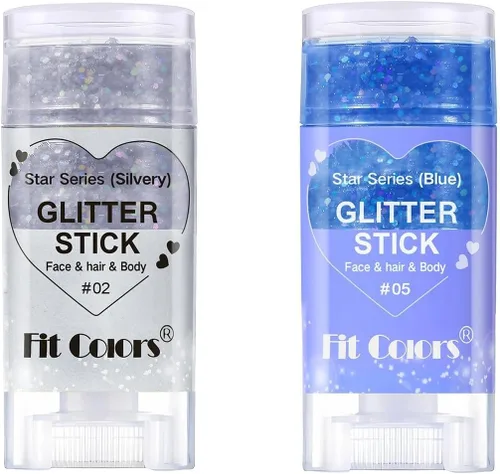 Miniatura 23 de Gel con purpurina para el cuerpo y la cara: Accesorios para conciertos de cantantes, disco, festival, rave, maquillaje con purpurina facial, 150 ml