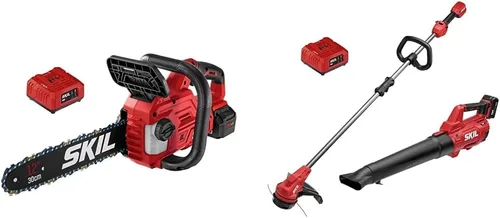 Miniatura 8 de SKIL PWR CORE 40 Kit de motosierra ligera sin escobillas de 40 V 14 pulgadas, incluye batería de 2.5 Ah y cargador automático PWR - CS4555-10