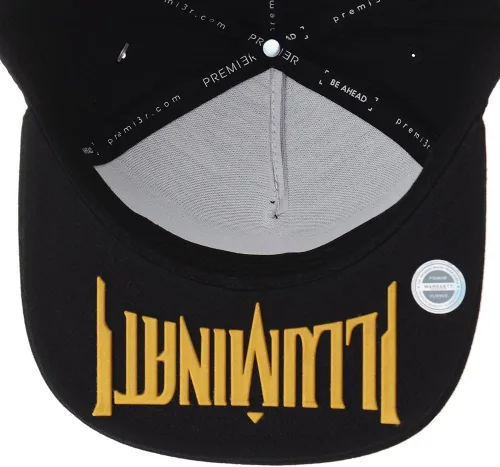 Miniatura 8 de WITHMOONS Gorra de béisbol de Hip Hop Illuminati Patch AL2344