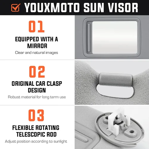 Miniatura 3 de Youxmoto Repuesto para Toyota RAV4 para Toyota RAV4 para Toyota RAV4 2006 2007 2008 2009 2010 2011 2012 2013, repuesto # 74320-42501-B2