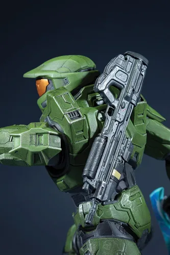 Miniatura 2 de Dark Horse Comics Halo Infinite: Master Chief Grappleshot - Estatua de PVC, 10 pulgadas, verde