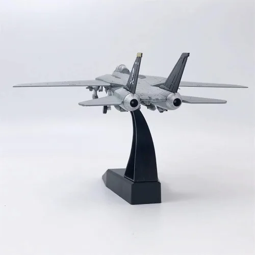 Miniatura 4 de F14 Tomcat 1/100 Modelo de avión fundido a troquel Marina de los Estados Unidos (F-14)