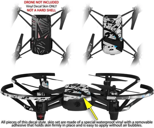 Miniatura 2 de Skin Wrap 2 Pack para DJI Ryze Tello Drone baja 0023 rosa dron no incluidas