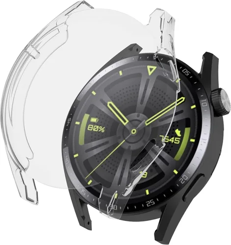 Miniatura 3 de Fundas protectoras de pantalla compatibles con Huawei Watch GT3, funda de TPU suave, accesorios para reloj inteligente, fundas TenCloud resistentes