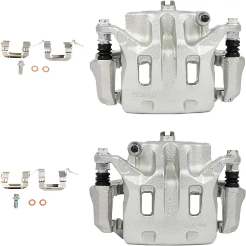 Miniatura 25 de SCITOO 18B4695 18B4694 Juego de pinzas de freno de disco con soporte para Chevy Blazer / S10, para GMC Jimmy 98-05, para GMC Sonoma 1998-2004