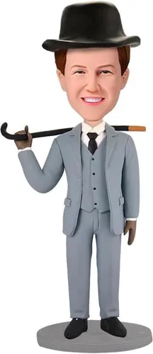 Miniatura 17 de Bobblehead personalizada para mujer, figura personalizada de Lady Boss de la foto, regalo de empoderamiento para mujeres, decoración de escritorio