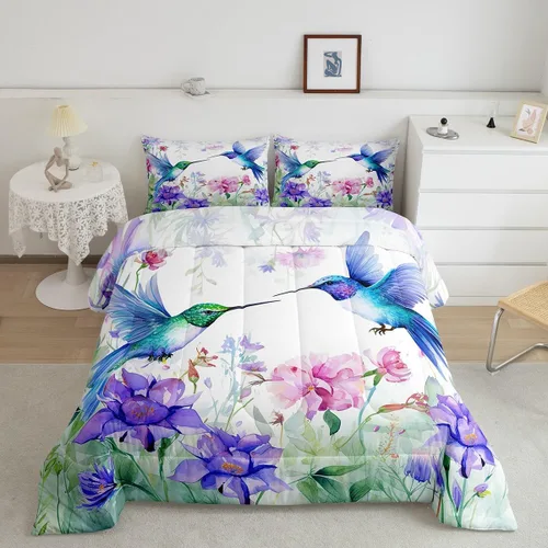 Miniatura 16 de Erosebridal Juego de edredón de robot tamaño Queen, juego de ropa de cama de decoración de robot espacial para dormitorio de niños y niños, juego