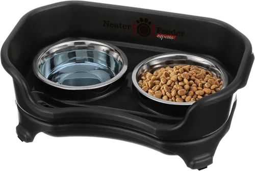Miniatura 25 de Neater Feeder Express Cuencos para perros a prueba de desorden, elevados para razas de tamaño mediano a grande, cuenco de comida para perros sin