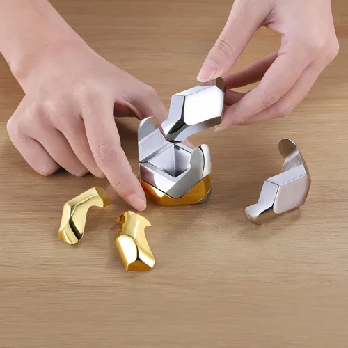 Miniatura 6 de Rompecabezas de metal 3D Cube Brain Teaser