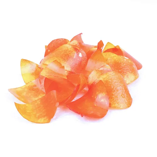 Crystal Candy Pétalos comestibles de color naranja y amarillo quemado, pétalos de flores comestibles coloridos para pasteles, cupcakes y