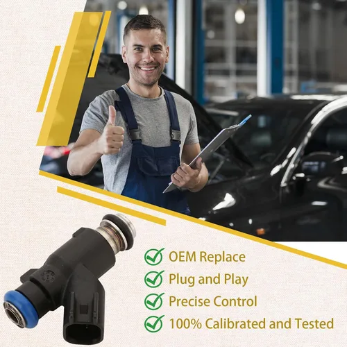 Miniatura 5 de 12613411GM Inyectores de combustible flexibles Flex, Compatibles con/Chevy 5.3L Tahoe Silverado Avalanche 2010 2011 2012 2013 2014, Compatibles