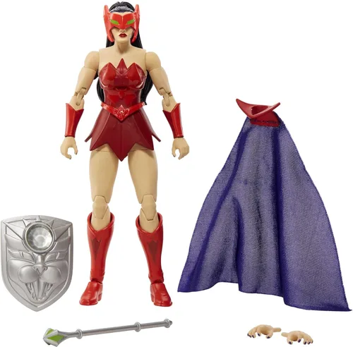 Miniatura 11 de Masters Of The Universe Masterverse Zodak Figura de acción con accesorios, juguete coleccionable MOTU de 17,8 cm de regalo