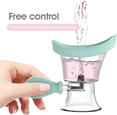 Miniatura 3 de Taza de lavado de ojos AITIME, tazas de lavado de ojos portátiles y reutilizables para lavado de ojos, taza de enjuague ocular y kit de estuche