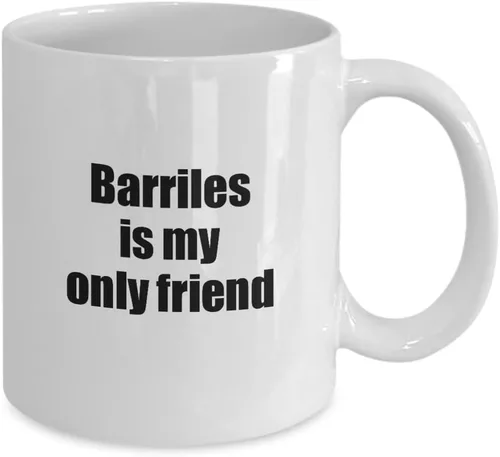 Miniatura 2 de EzGift Funny Barriles Mug Is My Only Friend Quote Musician Gift For Instrument Player Coffee Tea Cup 11 oz