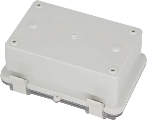 Miniatura 3 de Zulkit Caja de conexiones plástico ABS a prueba de polvo impermeable IP65 cajas eléctricas universales con carcasa de bisagra para exteriores