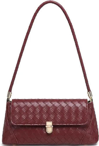 Miniatura 16 de WSRYDJDL Bolsos de hombro para mujer, bolso vintage retro clásico pequeño, lindo bolso de mano