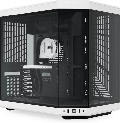 Miniatura 21 de HYTE Y70 - Caja ATX de torre intermedia Touch Infinite de doble cámara con estética moderna y pantalla táctil LCD de 2.5K integrada, color negro