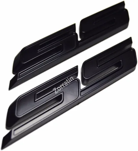 Miniatura 15 de Calcomanía de emblema interior para maletero lateral de parrilla azul cromado con adhesivo para Chevrolet Chevy Camaro Impala Malibu Holden azul
