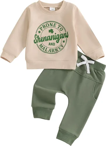 Miniatura 97 de Adobabirl Conjunto de sudadera y pantalones de Halloween para bebé, sudadera y pantalones con parche de calabaza para Halloween, otoño, ropa de bebé