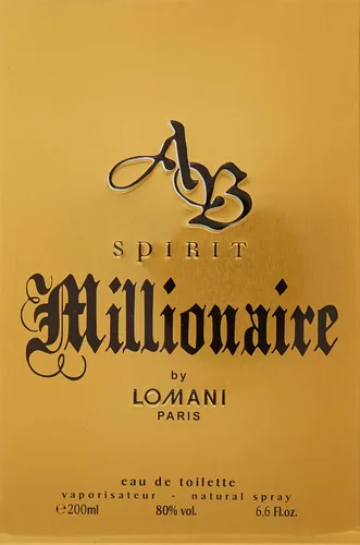 Miniatura 2 de Lomani Ab Spirit Millionaire por Lomani para Hombre - 6.6 onzas EDT Atomizador, Marrón