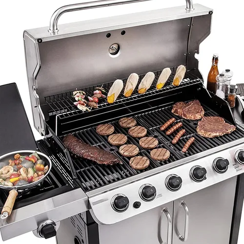 Miniatura 8 de Piezas de repuesto de rejillas de parrilla de 18 pulgadas para Charbroil 463625219 463625217, piezas de parrilla para Charbroil Performance