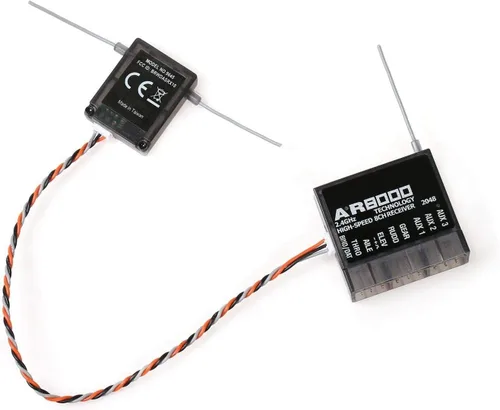 Miniatura 3 de Receptor RC de velocidad rápida para espectro AR8000 8CH DSM2 DSMX DX7 DX8 DX9 DX18