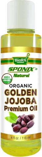 El mejor aceite de jojoba – Aceite de jojoba 100% puro para el cuidado de la piel y el cuidado del cabello – Orgánico USDA de grado premium – 4