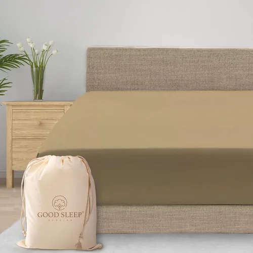 Miniatura 19 de Good Sleep Bedding Sábana Bajera Ajustable Tamaño King Solamente – Sábana bajera suave y transpirable tamaño King de 1000 hilos tamaño King