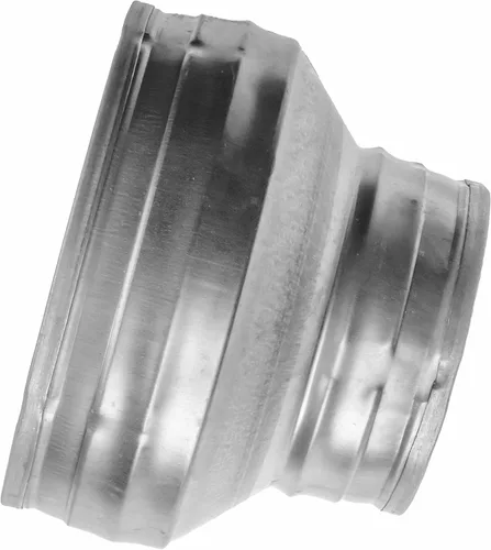 Miniatura 8 de Repa Market Reductor de conducto redondo macho de 4 a 3 pulgadas - Acoplador/aumentador de tubo de acero galvanizado - Acoplamiento para sistemas