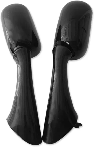 Miniatura 2 de MT076-BK - Espejos de repuesto originales negros compatibles con CBR 600 F2 F3 1993-1997 CBR900RR 1993-1996 CBR1000F 1990-1997 VFR750F 1998-1999 9