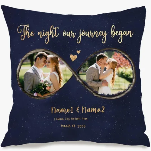 Miniatura 11 de Customizable Pillowcase with 6 Images and Text Dedicated to Mom, Decorative Cushion offering a Warm Gift for Anniversaries Birthdays Christmas or 6