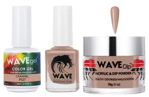 Miniatura 114 de WAVEGEL - Juego de gel de remojo, laca de uñas y polvo acrílico a juego - Colección Simplicity - #P109 Blizzard