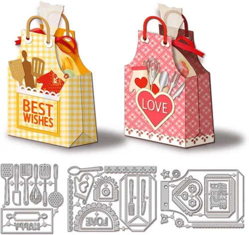 Miniatura 9 de GLOBLELAND Troqueles de corte de caja de dulces de flores para hacer tarjetas, 3D, troqueles de corte para manualidades, álbumes de recortes