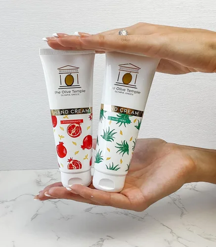 Miniatura 2 de Crema de manos con aceite de oliva - Fórmula hidratante profunda y nutritiva para manos suaves y flexibles (granada)