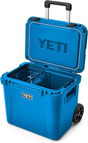 Miniatura 3 de YETI Roadie 60 - Hielera con ruedas y mango retráctil de periscopio
