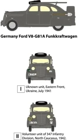 Miniatura 6 de Roden 818-1/35 - Ford V8-G81A Funkwagen, Maqueta de plástico