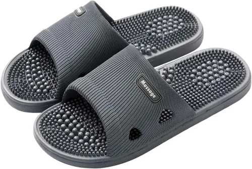 Pantuflas de Masaje de Acupresión para Fascitis Plantar para Mujeres Pantuflas de Acupuntura Artritis Neuropatía Alivio del Dolor Sandalias de