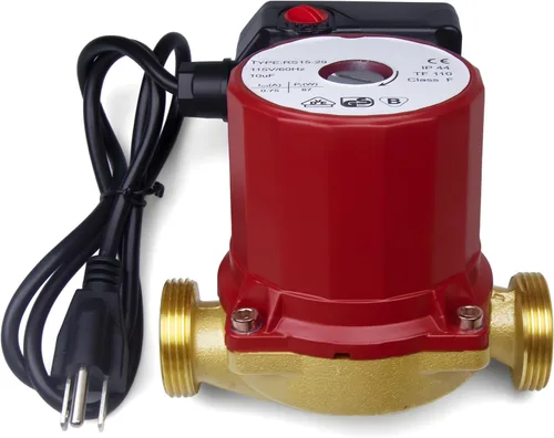 Miniatura 5 de UP15-29SU/LC, 59896776 115V Bomba de circulación no sumergible de 1/8 HP Unión NPSM de 1-1/4 pulgadas, bomba de rotor enlatada Construcción de cobre