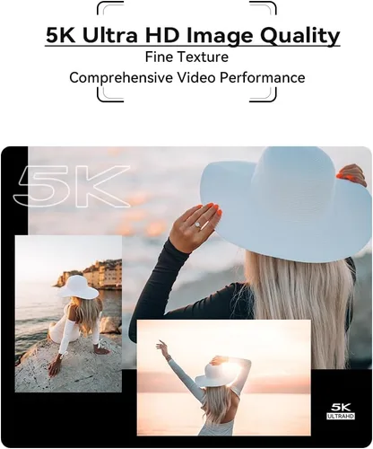 Miniatura 2 de ORDRO Cámaras digitales 5K para fotografía – Cámara creadora de contenido de viaje de 64 MP con zoom óptico 12X y cámara de vlogging de YouTube