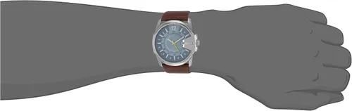 Miniatura 7 de Diesel Not So Basic - Reloj de cuarzo marrón para hombre - DZ1399, Azul Patchwork, Clásico, movimiento de cuarzo