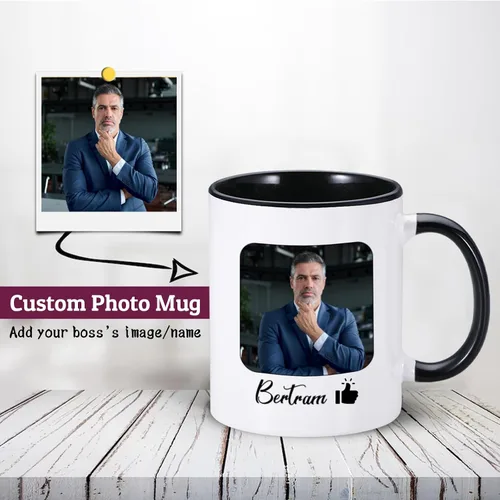 Miniatura 2 de Regalos personalizados para el día del jefe para hombres y mujeres, taza del mejor jefe del mundo, regalos de oficina para jefe, regalos