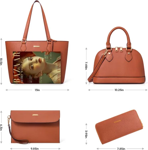 Miniatura 4 de 4 bolsos de mano de moda para mujer, monederos, bolsas de hombro, bolsas cruzadas informales, el mejor regalo del día de San Valentín para damas