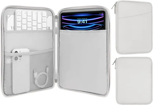 MoKo Funda para tablet de 9 a 11 pulgadas, compatible con iPad Air M4/Pro M5 de 11 pulgadas, iPad A16 de 11 pulgadas, i-Pad 10/9/8/7th/Air 5/4th
