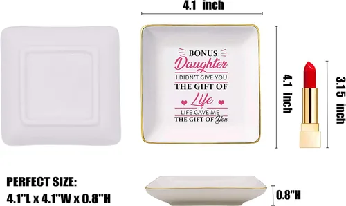 Miniatura 5 de Regalo para el día de la madre para regalo de regalo de nuera, regalo para hijastra - Regalo de cumpleaños, regalo de graduación, regalo de Navidad