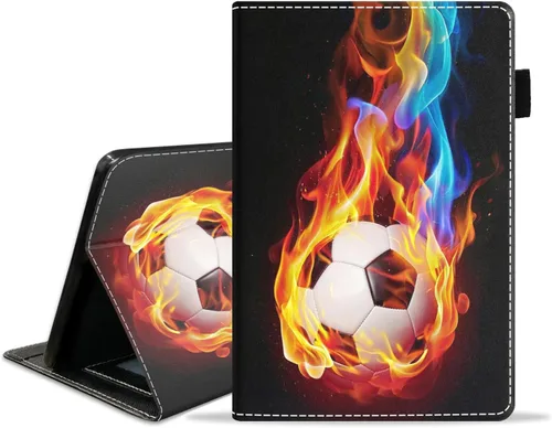 Miniatura 15 de Funda para tablet Amazon Kindle Fire HD 10 de 10.1" (9ª/7ª generación, versión 2019/2017) – Funda de piel sintética con función de encendido
