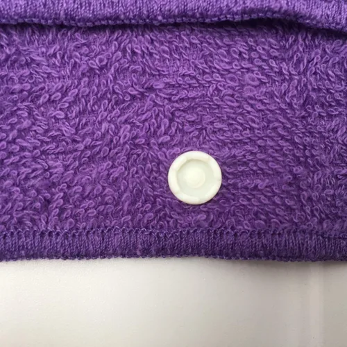 Miniatura 4 de NAEE Banda transpirable púrpura para casco duro Lavable Terciopelo Algodón Banda para casco duro abrochable (3, Púrpura)
