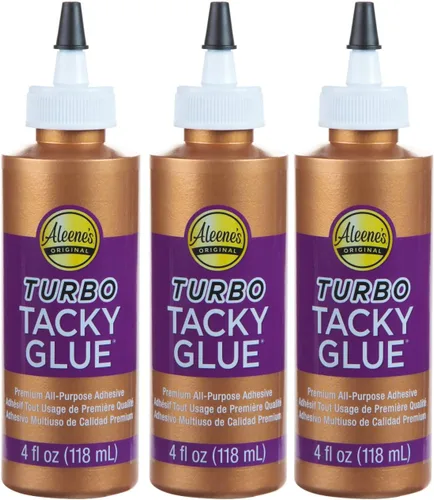 Miniatura 6 de Aleene's - Bolígrafo de pegamento Turbo Tacky para manualidades, aplicación de punta de precisión, adhesivo de unión fuerte, se seca transparente