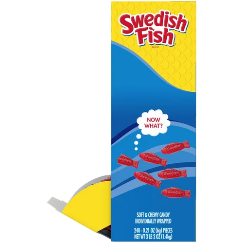 Miniatura 18 de Golosina Swedish Fish, paquetes individuales, 0.21 onzas