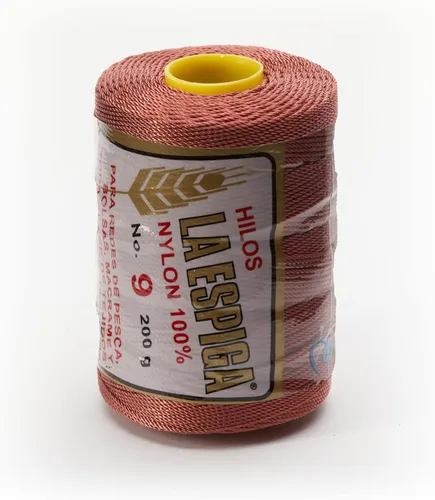 Miniatura 19 de N° 9 - 100% Cordón de Hilo de Nylon Omega para Tejer y Crochet - 01 Blanco